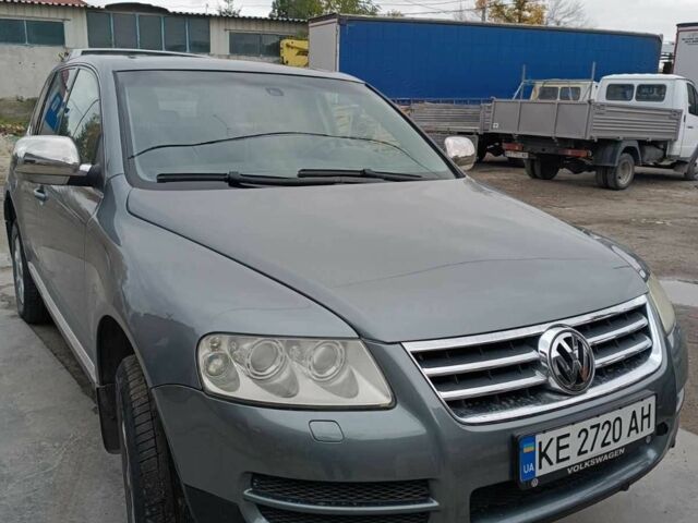 Фольксваген Туарег 2007 в Синельниковом на Automoto.ua Серый Фольксваген Туарег, объемом двигателя 3.6 л и пробегом 339 тыс. км за 7500 $, фото 1 на Automoto.ua