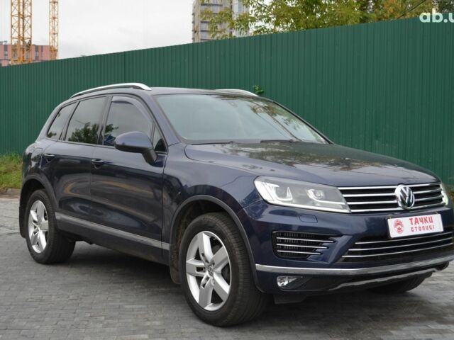 Синій Фольксваген Туарег, об'ємом двигуна 3 л та пробігом 144 тис. км за 23700 $, фото 1 на Automoto.ua