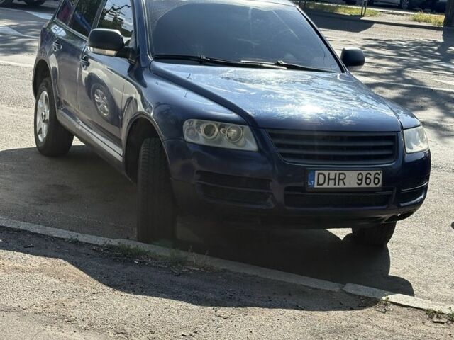 Синий Фольксваген Туарег, объемом двигателя 0 л и пробегом 400 тыс. км за 3700 $, фото 1 на Automoto.ua