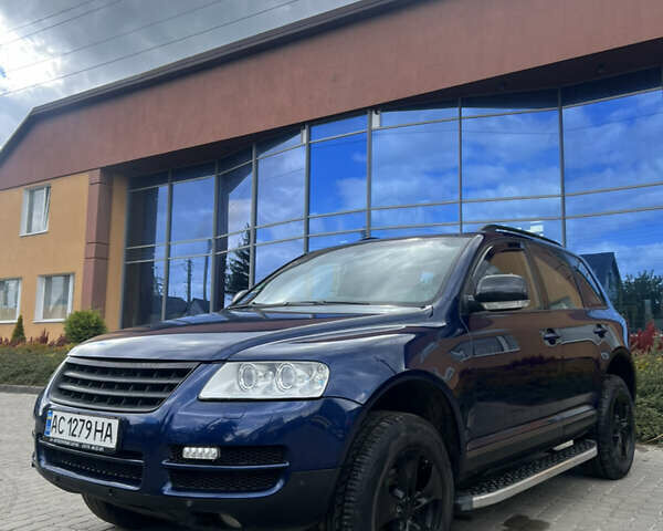 Синій Фольксваген Туарег, об'ємом двигуна 2.5 л та пробігом 237 тис. км за 8300 $, фото 1 на Automoto.ua