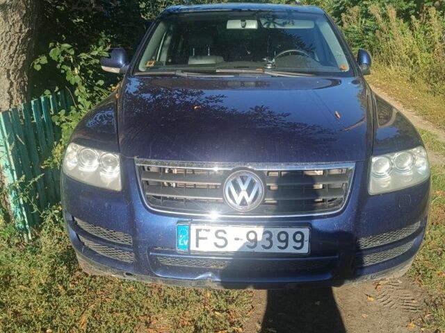 Синий Фольксваген Туарег, объемом двигателя 0 л и пробегом 1 тыс. км за 4000 $, фото 1 на Automoto.ua