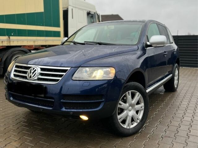 Синій Фольксваген Туарег, об'ємом двигуна 2.5 л та пробігом 400 тис. км за 4699 $, фото 1 на Automoto.ua