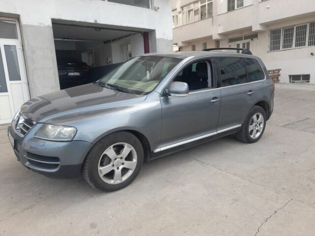 Синий Фольксваген Туарег, объемом двигателя 3 л и пробегом 321 тыс. км за 4972 $, фото 1 на Automoto.ua