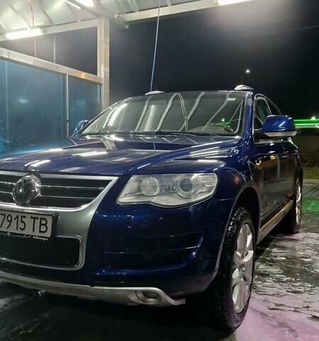 Синій Фольксваген Туарег, об'ємом двигуна 2.97 л та пробігом 425 тис. км за 8700 $, фото 1 на Automoto.ua