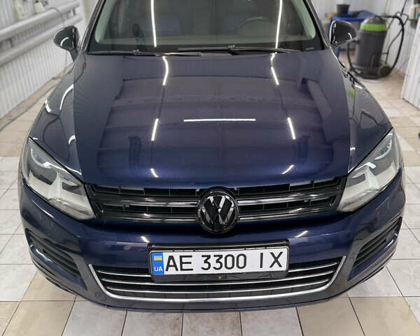 Синий Фольксваген Туарег, объемом двигателя 2.97 л и пробегом 196 тыс. км за 19800 $, фото 1 на Automoto.ua