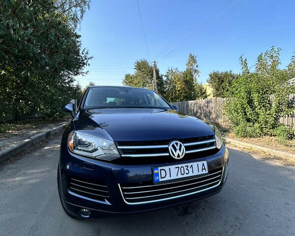 Синий Фольксваген Туарег, объемом двигателя 3.6 л и пробегом 260 тыс. км за 14100 $, фото 1 на Automoto.ua