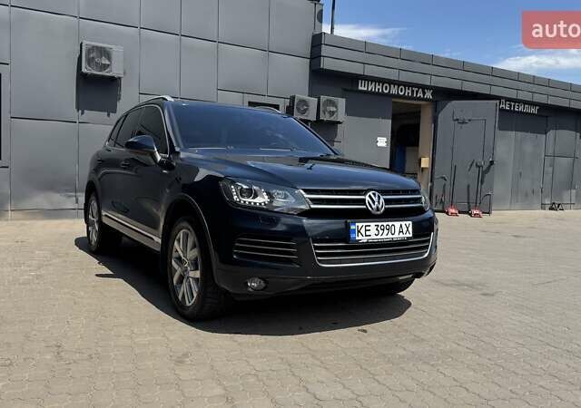 Синій Фольксваген Туарег, об'ємом двигуна 2.97 л та пробігом 209 тис. км за 22000 $, фото 1 на Automoto.ua