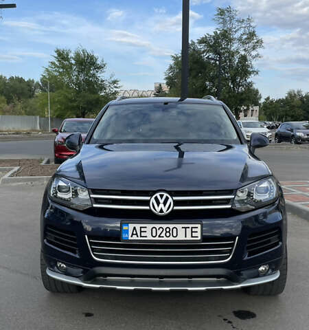 Синий Фольксваген Туарег, объемом двигателя 2.97 л и пробегом 257 тыс. км за 22999 $, фото 1 на Automoto.ua