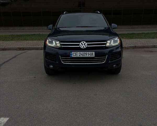 Синий Фольксваген Туарег, объемом двигателя 3.6 л и пробегом 250 тыс. км за 13300 $, фото 1 на Automoto.ua