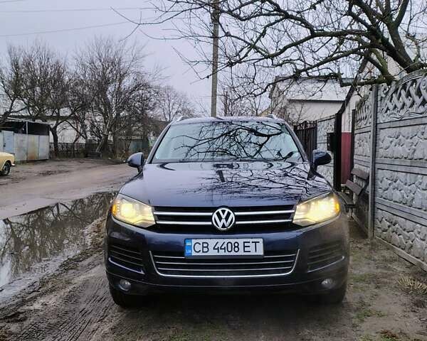 Синий Фольксваген Туарег, объемом двигателя 2.97 л и пробегом 334 тыс. км за 17000 $, фото 1 на Automoto.ua