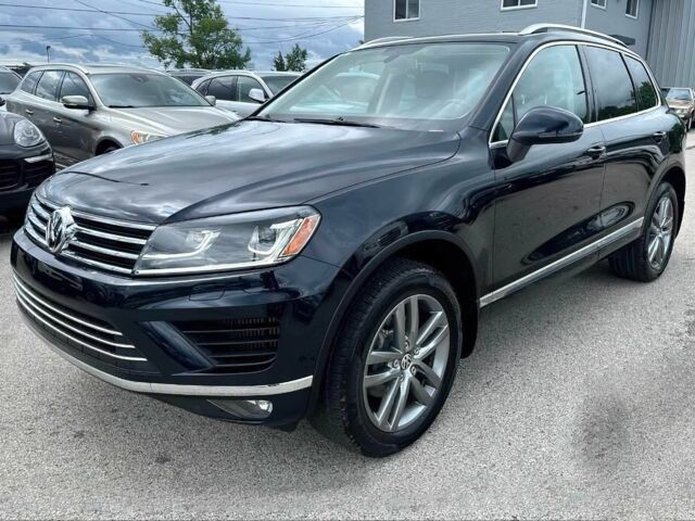 Синий Фольксваген Туарег, объемом двигателя 3 л и пробегом 79 тыс. км за 6500 $, фото 1 на Automoto.ua