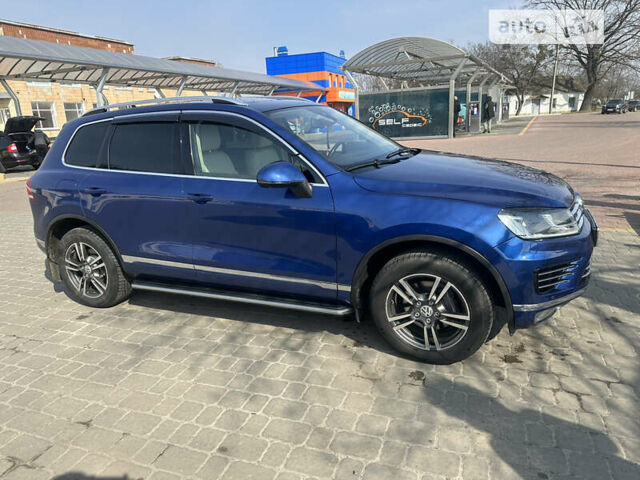 Синий Фольксваген Туарег, объемом двигателя 3.6 л и пробегом 117 тыс. км за 25700 $, фото 1 на Automoto.ua