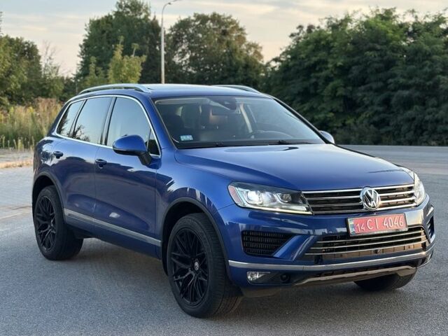 Синий Фольксваген Туарег, объемом двигателя 3 л и пробегом 151 тыс. км за 24999 $, фото 1 на Automoto.ua