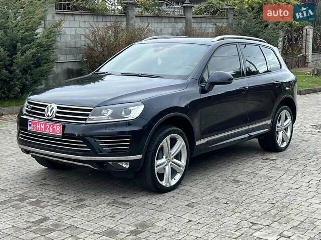 Фольксваген Туарег 2016 в Ровно на Automoto.ua Синий Фольксваген Туарег, объемом двигателя 3 л и пробегом 274 тыс. км за 25900 $, фото 1 на Automoto.ua