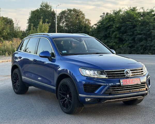 Синій Фольксваген Туарег, об'ємом двигуна 3 л та пробігом 151 тис. км за 24900 $, фото 1 на Automoto.ua
