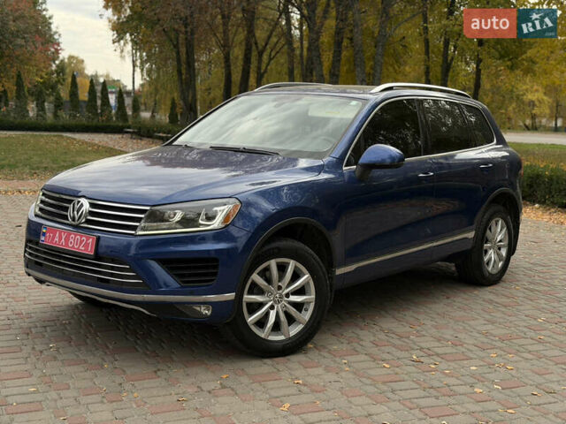Синий Фольксваген Туарег, объемом двигателя 3.6 л и пробегом 50 тыс. км за 19900 $, фото 1 на Automoto.ua