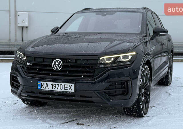 Синий Фольксваген Туарег, объемом двигателя 2.97 л и пробегом 163 тыс. км за 55000 $, фото 1 на Automoto.ua