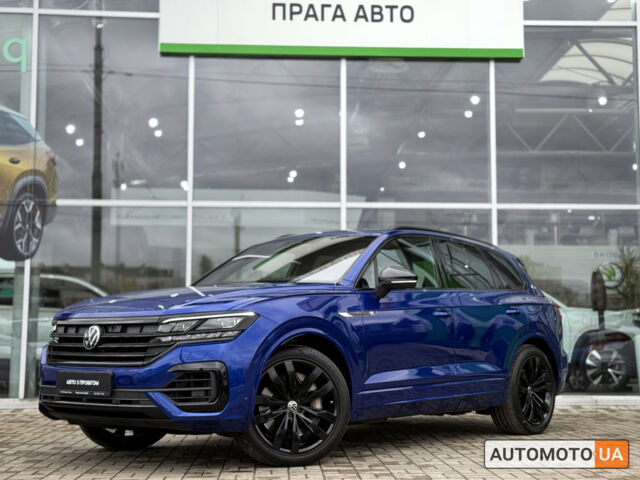 Синий Фольксваген Туарег, объемом двигателя 3 л и пробегом 83 тыс. км за 56990 $, фото 1 на Automoto.ua