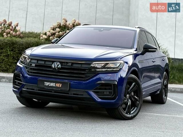 Синий Фольксваген Туарег, объемом двигателя 3 л и пробегом 79 тыс. км за 62500 $, фото 1 на Automoto.ua