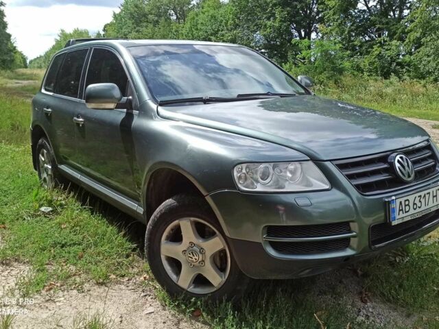 Фольксваген Туарег 2003 в Виннице на Automoto.ua Зеленый Фольксваген Туарег, объемом двигателя 0 л и пробегом 310 тыс. км за 6500 $, фото 1 на Automoto.ua