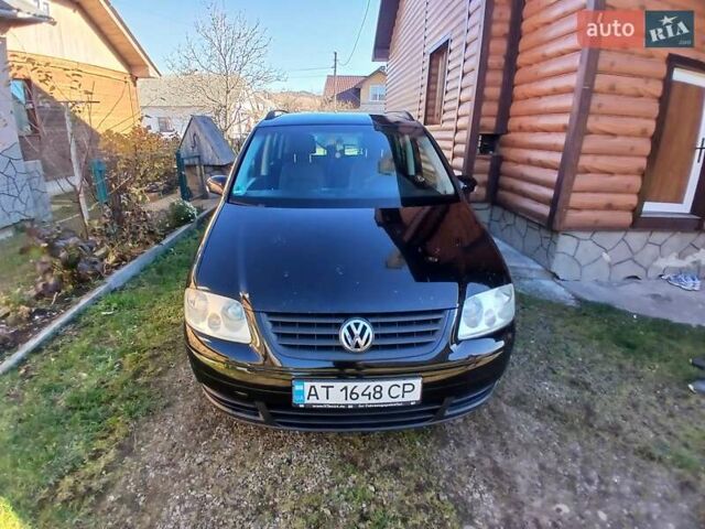 Фольксваген Туран 2005 в Долине на Automoto.ua Черный Фольксваген Туран, объемом двигателя 1.9 л и пробегом 419 тыс. км за 4700 $, фото 1 на Automoto.ua