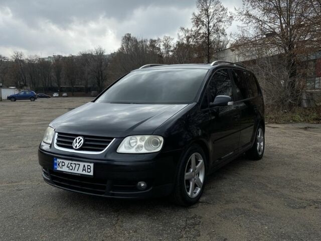 Чорний Фольксваген Туран, об'ємом двигуна 1.4 л та пробігом 272 тис. км за 4500 $, фото 1 на Automoto.ua