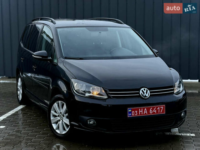 Чорний Фольксваген Туран, об'ємом двигуна 1.39 л та пробігом 195 тис. км за 9300 $, фото 1 на Automoto.ua