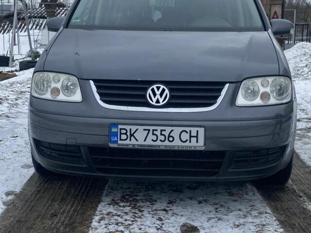 Серый Фольксваген Туран, объемом двигателя 1.9 л и пробегом 290 тыс. км за 6700 $, фото 1 на Automoto.ua