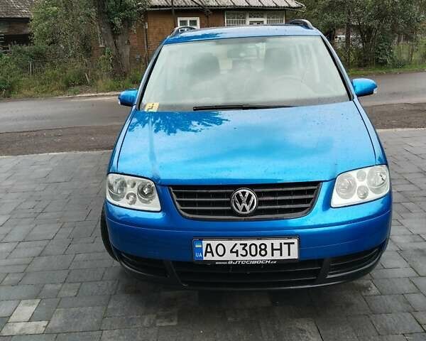 Синій Фольксваген Туран, об'ємом двигуна 1.9 л та пробігом 307 тис. км за 5500 $, фото 1 на Automoto.ua