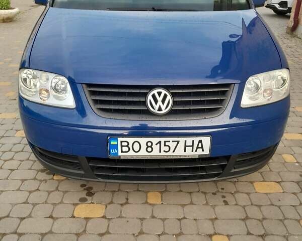Синий Фольксваген Туран, объемом двигателя 1.6 л и пробегом 277 тыс. км за 5399 $, фото 1 на Automoto.ua