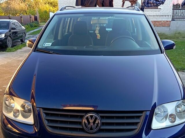 Синий Фольксваген Туран, объемом двигателя 1.9 л и пробегом 320 тыс. км за 5350 $, фото 1 на Automoto.ua