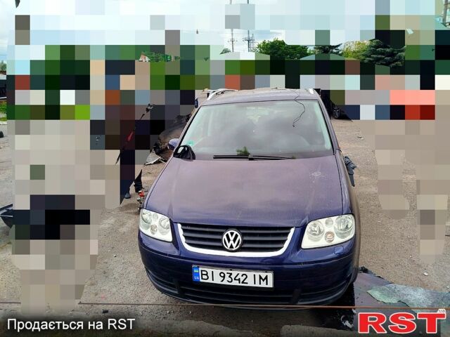 Синій Фольксваген Туран, об'ємом двигуна 1.6 л та пробігом 0 тис. км за 2600 $, фото 1 на Automoto.ua