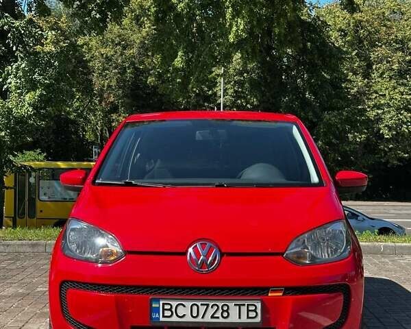 Красный Фольксваген Ап, объемом двигателя 1 л и пробегом 265 тыс. км за 3900 $, фото 1 на Automoto.ua