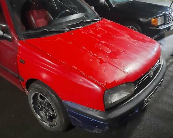 Красный Фольксваген Венто, объемом двигателя 1.9 л и пробегом 247 тыс. км за 1500 $, фото 1 на Automoto.ua