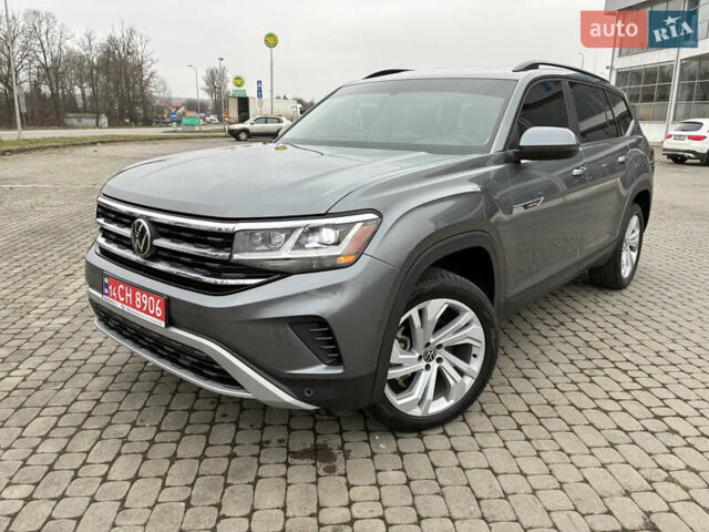 Сірий Фольксваген Atlas, об'ємом двигуна 3.6 л та пробігом 104 тис. км за 23300 $, фото 1 на Automoto.ua
