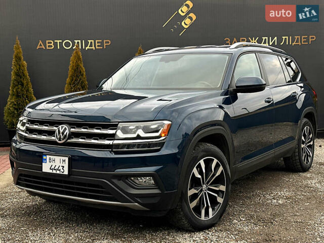 Синий Фольксваген Atlas, объемом двигателя 3.6 л и пробегом 124 тыс. км за 21200 $, фото 1 на Automoto.ua