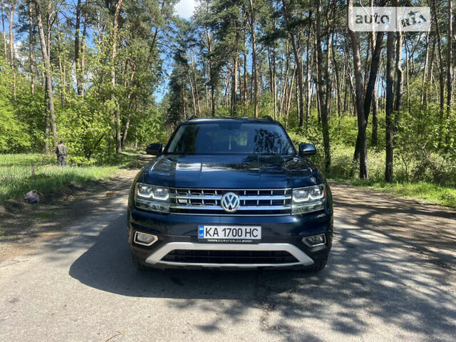 Синій Фольксваген Atlas, об'ємом двигуна 2 л та пробігом 80 тис. км за 20700 $, фото 1 на Automoto.ua