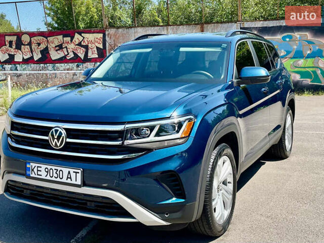 Синій Фольксваген Atlas, об'ємом двигуна 3.6 л та пробігом 45 тис. км за 24900 $, фото 1 на Automoto.ua