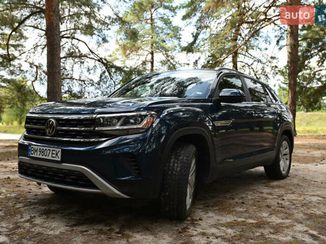 Синий Фольксваген Atlas, объемом двигателя 3.6 л и пробегом 80 тыс. км за 28777 $, фото 1 на Automoto.ua