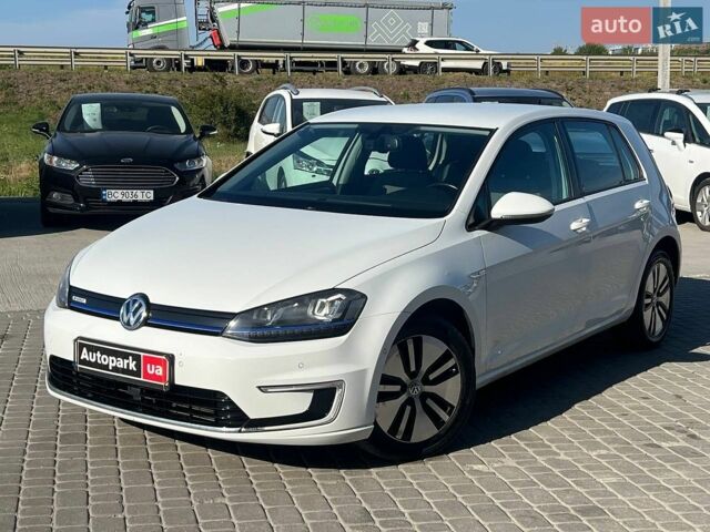 Білий Фольксваген e-Golf, об'ємом двигуна 0 л та пробігом 152 тис. км за 10390 $, фото 1 на Automoto.ua