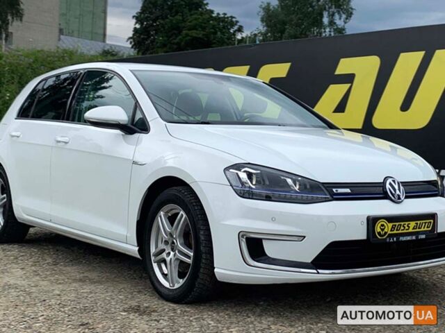 Білий Фольксваген e-Golf, об'ємом двигуна 24 л та пробігом 113 тис. км за 9700 $, фото 1 на Automoto.ua