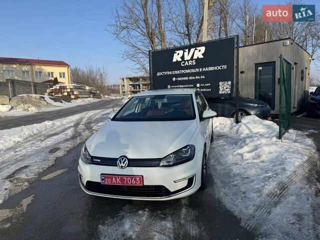 Білий Фольксваген e-Golf, об'ємом двигуна 0 л та пробігом 133 тис. км за 7700 $, фото 1 на Automoto.ua