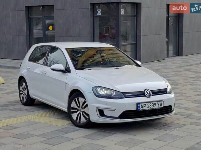 Білий Фольксваген e-Golf, об'ємом двигуна 0 л та пробігом 125 тис. км за 8500 $, фото 1 на Automoto.ua