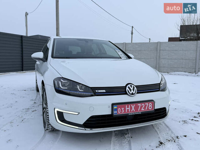 Білий Фольксваген e-Golf, об'ємом двигуна 0 л та пробігом 110 тис. км за 7750 $, фото 1 на Automoto.ua