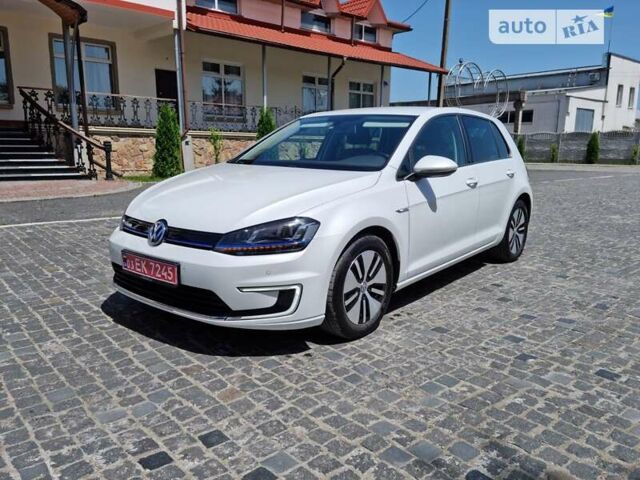 Білий Фольксваген e-Golf, об'ємом двигуна 0 л та пробігом 100 тис. км за 9300 $, фото 1 на Automoto.ua