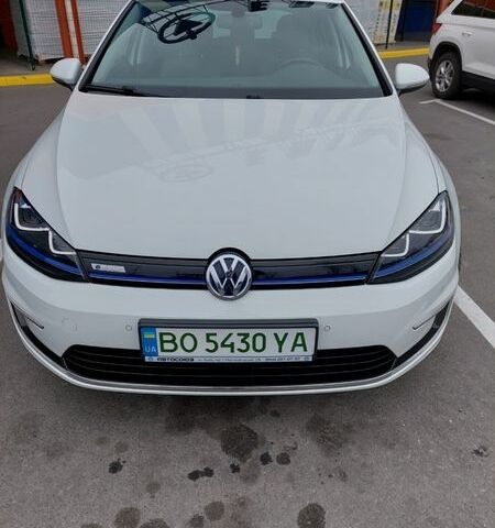Білий Фольксваген e-Golf, об'ємом двигуна 0 л та пробігом 134 тис. км за 8600 $, фото 1 на Automoto.ua