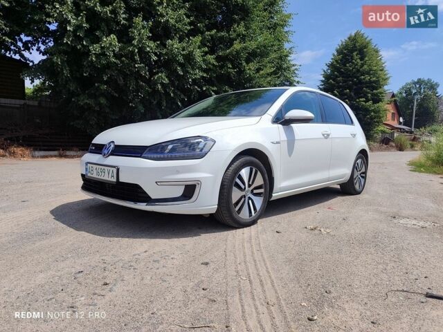 Білий Фольксваген e-Golf, об'ємом двигуна 0 л та пробігом 123 тис. км за 9800 $, фото 1 на Automoto.ua