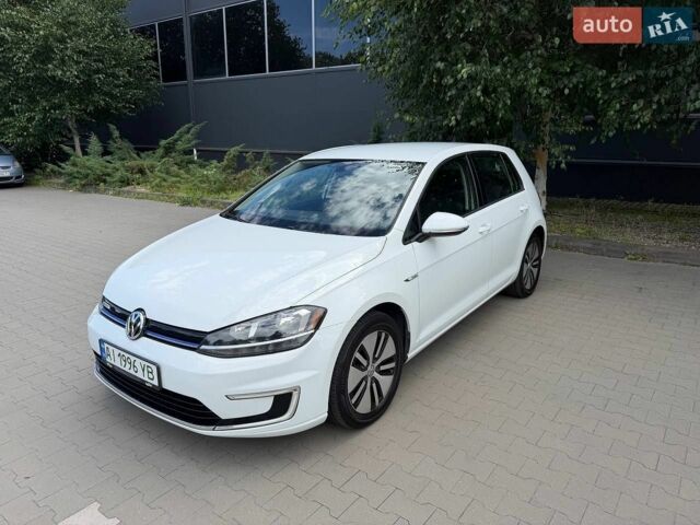 Білий Фольксваген e-Golf, об'ємом двигуна 0 л та пробігом 139 тис. км за 12700 $, фото 1 на Automoto.ua