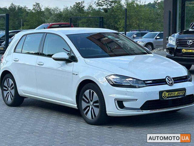 Білий Фольксваген e-Golf, об'ємом двигуна 36 л та пробігом 67 тис. км за 14999 $, фото 1 на Automoto.ua