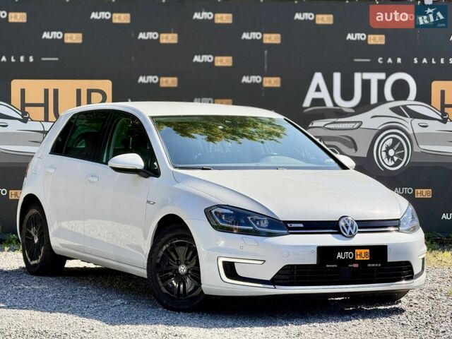 Білий Фольксваген e-Golf, об'ємом двигуна 0 л та пробігом 210 тис. км за 11900 $, фото 1 на Automoto.ua